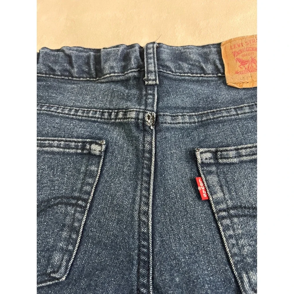 Kids Levi's 514 Performance Straight Jeans Dark Wash Size 12 Reg